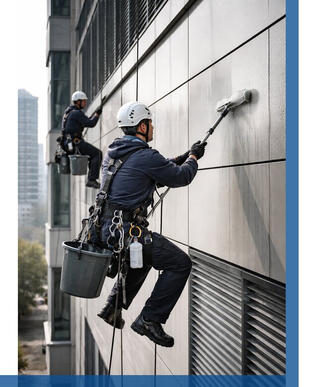 Мойка вентилируемого фасада в Карасуке от 254 р. | ВЫСОТНИК-Кск