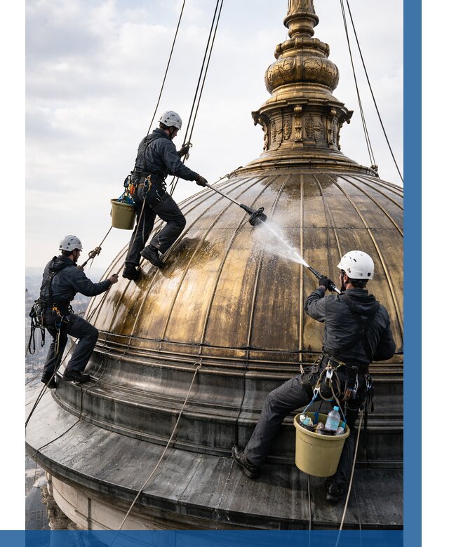 Мойка куполов и шпилей в Карасуке от 8126 р. - заказать | ВЫСОТНИК-Кск