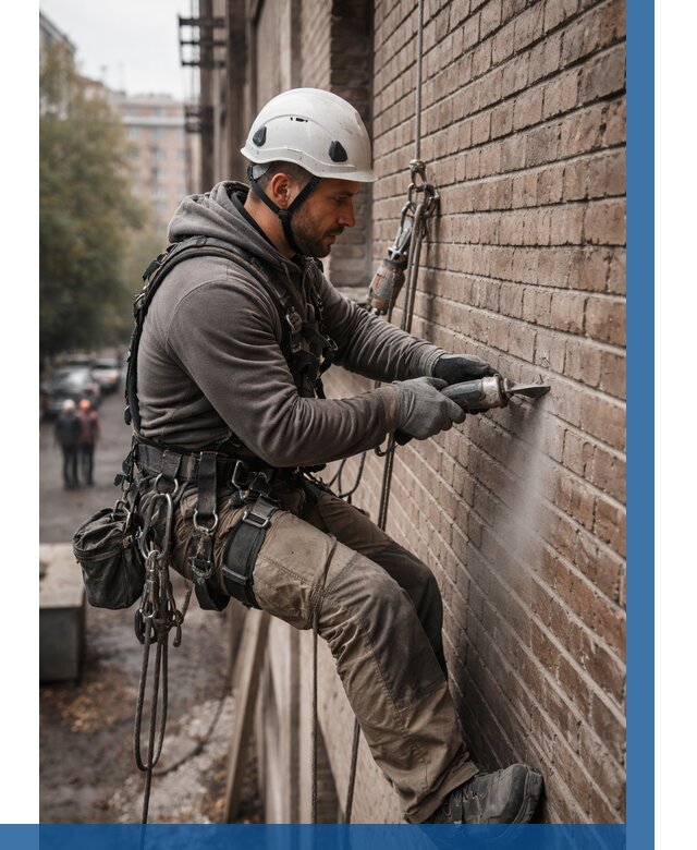 Расшивка кирпичных швов в Карасуке от 609 р. | ВЫСОТНИК-Кск