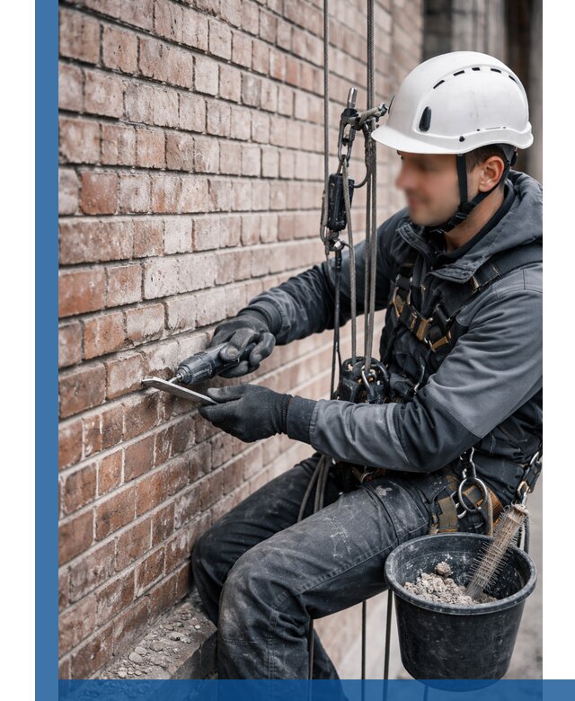 Расшивка кирпичных швов фасадов и стен, ремонт в Карасуке