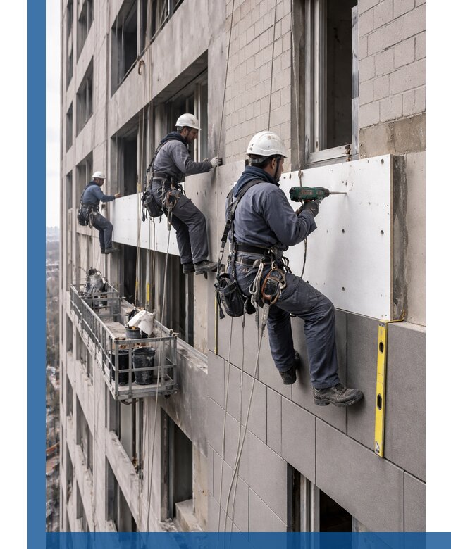 Монтаж фасадных термопанелей высокого качества в Карасуке