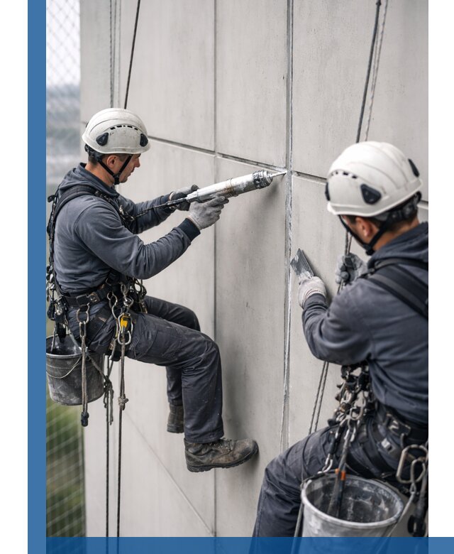 Первичная герметизация швов фасадов и кровель в Карасуке