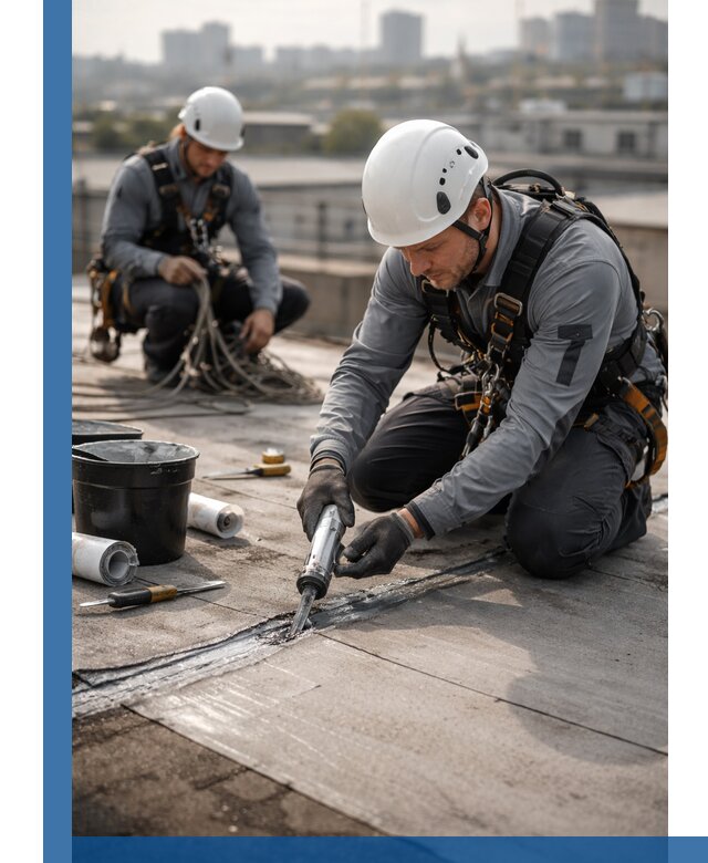 Аварийное и капитальное устранение протечек кровли в Карасуке