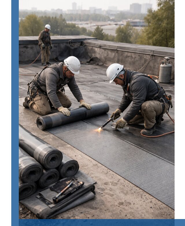 Монтаж мягкой кровли в Карасуке профессионально и надежно
