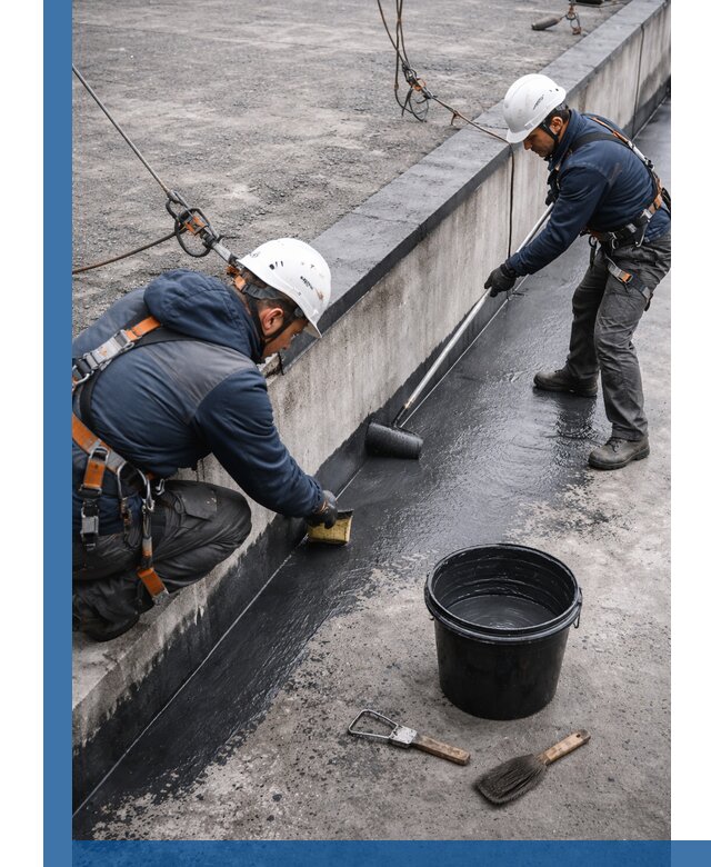 Гидроизоляция кровли жидкой резиной профессионально в Карасуке