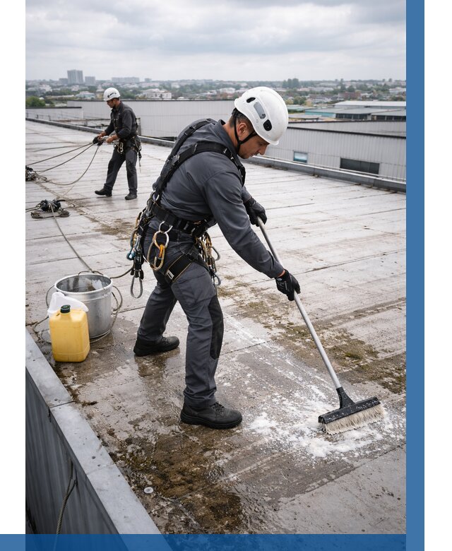 Очистка крыши по графику в Карасуке от 7618 р. | ВЫСОТНИК-Кск