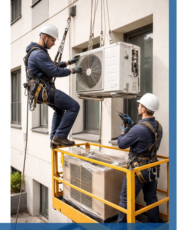 Демонтаж внешнего блока кондиционера в Карасуке от 3555 р. | ВЫСОТНИК-Кск