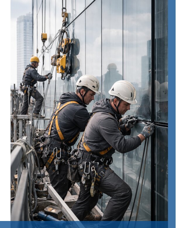 Структурное остекление фасадов в Карасуке от 9649 р. | ВЫСОТНИК-Кск