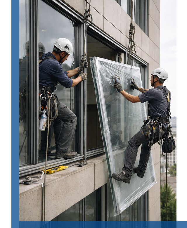 Профессиональная замена стекла в витраже в Карасуке с гарантией