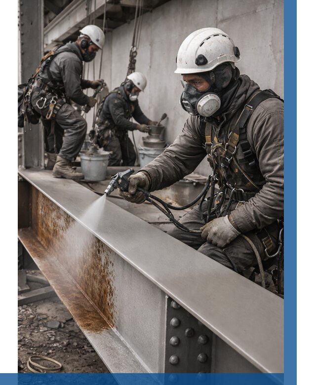 Антикоррозионная покраска металла в Карасуке от 711 р. | ВЫСОТНИК-Кск