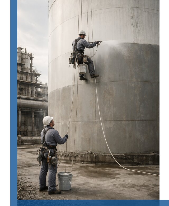 Покраска стальных резервуаров и емкостей в Карасуке профессионально