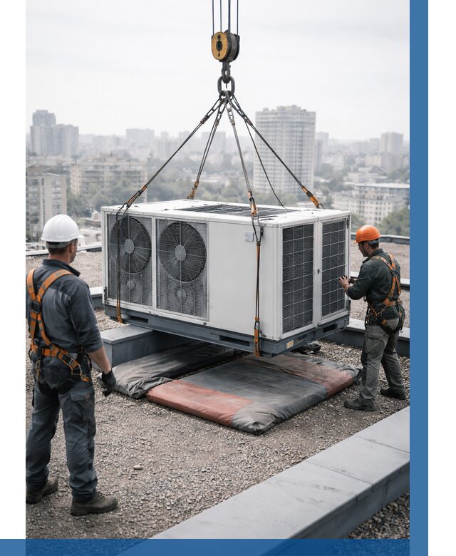 Подъем груза на крышу в Карасуке от 5079 р. | ВЫСОТНИК-Кск заказать