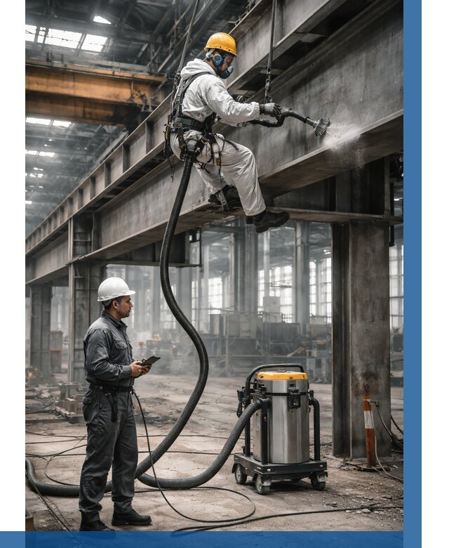 Обеспыливание конструкций в цехе в Карасуке от 4266 р. | ВЫСОТНИК-Кск