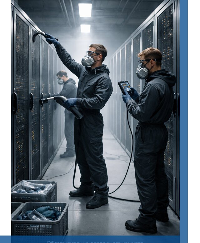 Обеспыливание серверной комнаты в Карасуке от 4571 р. | ВЫСОТНИК-Кск