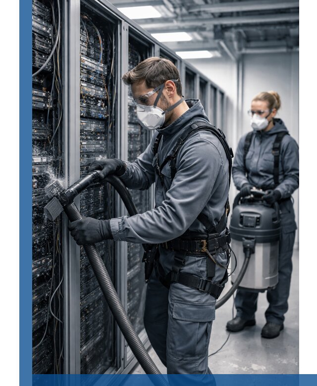 Обеспыливание серверной комнаты в Карасуке, профессиональная очистка