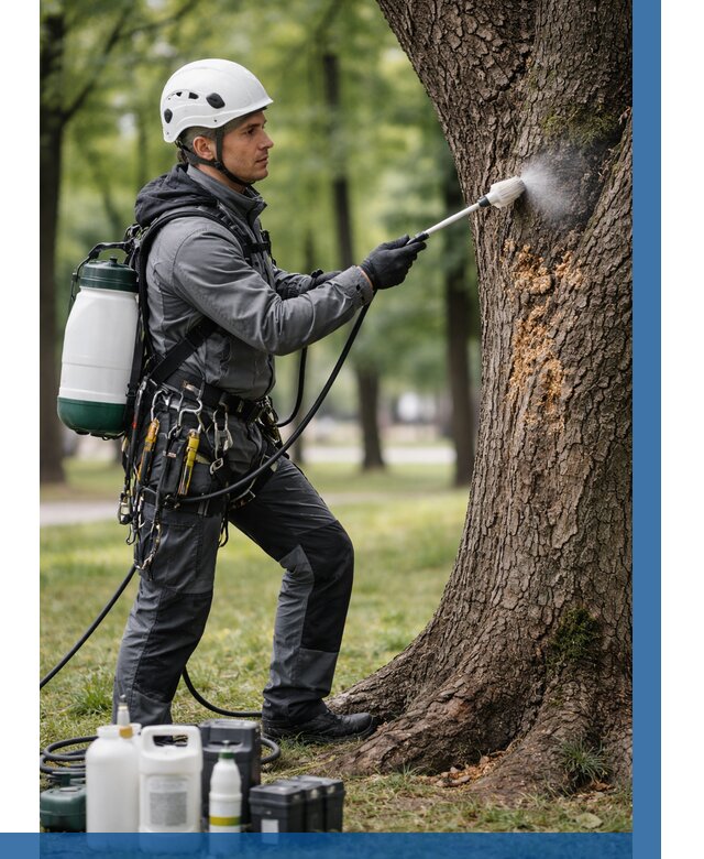 Обработка деревьев от вредителей в Карасуке от 4571 р. | ВЫСОТНИК-Кск