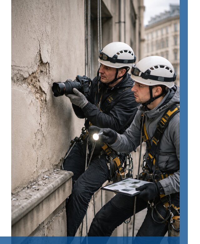 Фотофиксация дефектов фасада в Карасуке от 4571 р. | ВЫСОТНИК-Кск