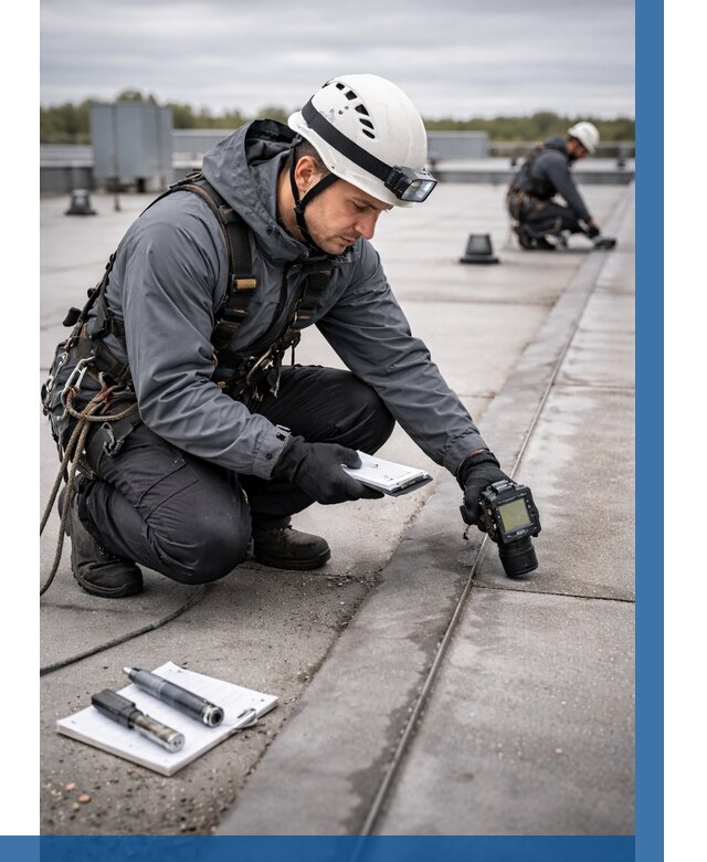 Обследование кровли на протечки в Карасуке от 4571 р. | ВЫСОТНИК-Кск